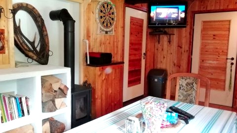 Apartament Chata pod lasem dla 9 osób z widokiem na Góry Sowie