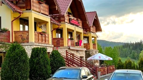 Widok pensjonatu