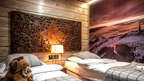Apartament Na Stromym Wzgórzu Sauna & Balia- nocleg z widokiem na góry Szczyrk