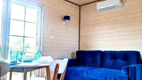 Nowe domki letniskowe z klimatyzacją