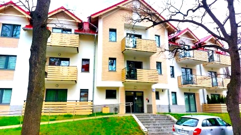 Apartament Turkusowy w centrum 2-4 os. idealny dla pary, rodzin i dłuższy pobyt
