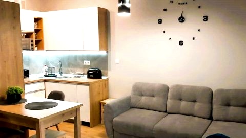 Apartament Turkusowy w centrum 2-4 os. idealny dla pary, rodzin i dłuższy pobyt