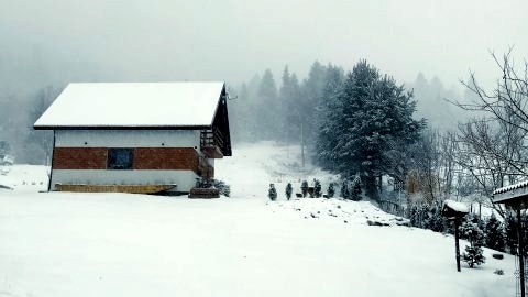 DOMEK SIELSKI ZAKĄTEK z balią z jacuzii idealny dla rodzin-PIENINY