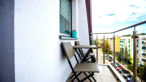 Apartament Kompas 900 metrów od morza.