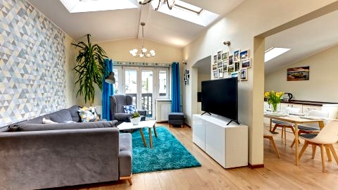 Apartament 3 Maja, 3 sypialnie, balkon, parking, 89m2
