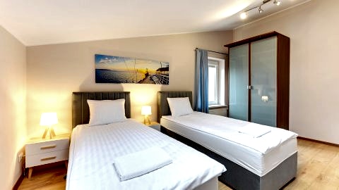 Apartament 3 Maja, 3 sypialnie, balkon, parking, 89m2