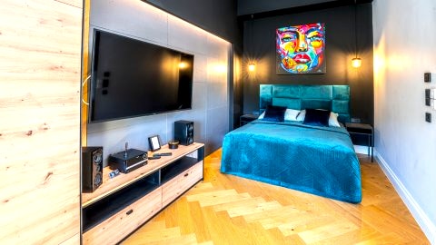 Apartament z lozkiem king size
