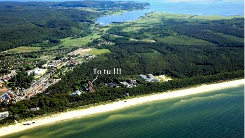 Znakomita lokalizacja 100m od plaży.