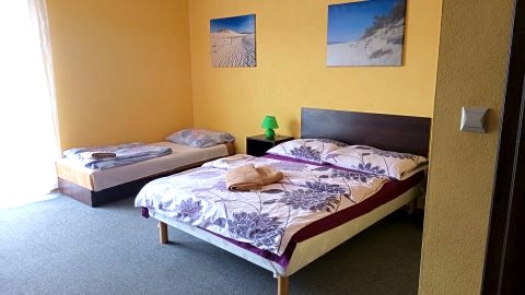 Pensjonat i Domek Złoto Bałtyku w spokojnej okolicy idealny dla rodzin