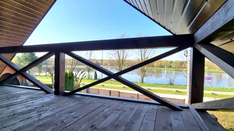 Dom w Zwierzyńcu nad zalewem