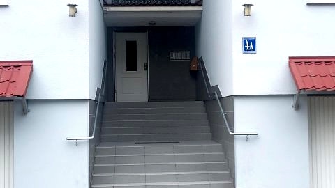 Apartament położony 350 metrów od plaży. 