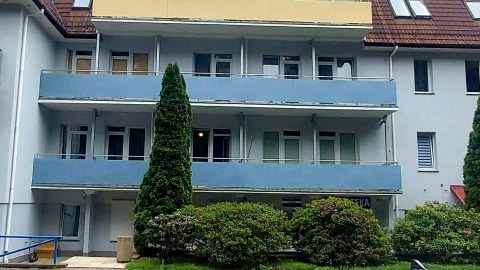 Apartament położony 350 metrów od plaży. 