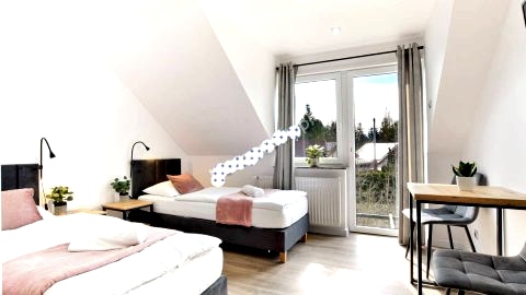 Pokoje goscinne, apartament