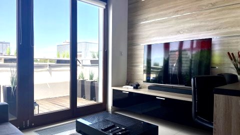 4UApart - Apartment studio Platan New York - 1 pokój z tarase, 27m 2 , 4 piętro , ul.W.Polskiego 18c