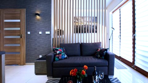 4UApart - Apartment studio Platan New York - 1 pokój z tarase, 27m 2 , 4 piętro , ul.W.Polskiego 18c