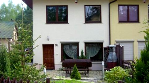 Żubrzyk. Dom na wyłączność wśród nadmorskich lasów. Taras, ogród grill, 