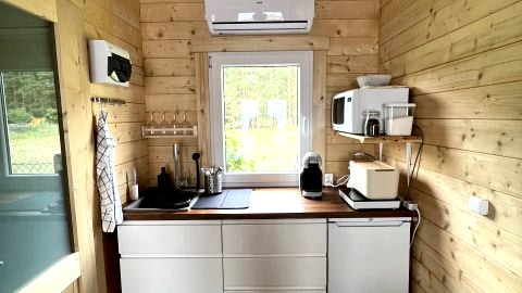 Domek letniskowy Mark VI Mirotki 12 ImWald Bory Tucholskie