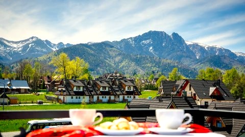Grand Podhale Resort & Spa Noclegi Zakopane - Jacuzzi & Widok na Tatry