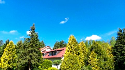 Budynek z pokojami i apartamentami