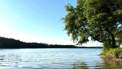 Zapraszamy na Mazury! Oferujemy do wynajęcia nowy dom nad jeziorem Marksoby w 