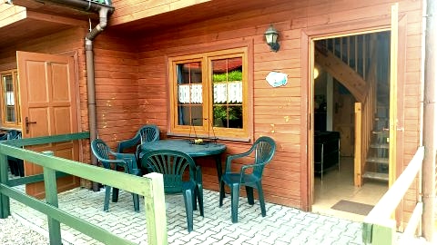Domki letniskowe RAF - STAR - Sarbinowo, 4 do 8 osób.