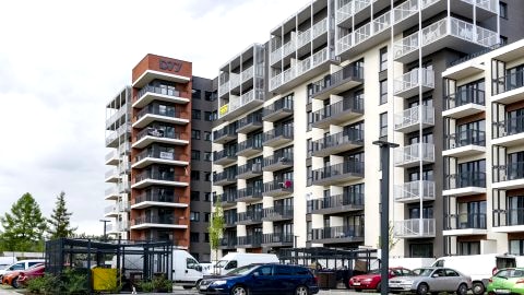 SKYHome- Penthouse Sky -Manufaktura, Bezpłatny, Parking, Klimatyzacja, Dostęp na