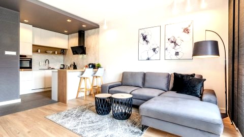 SKY Home- Ilumino Apartment -Centrum, Parking, Klimatyzacja, Dostęp na Kod