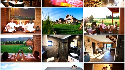 Luksusowe domki z widokiem i termalnym SPA