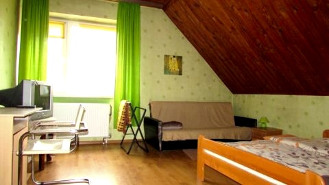 Pokoje 2, 3 - osobowe w domu jednorodzinnym. Ogród, aneks, łazienki
