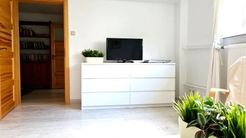 salon,pokój wypoczynkowy w Apartamencie Zosia