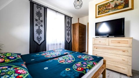Studio 2 osobowe z aneksem i widokiem na góry.
