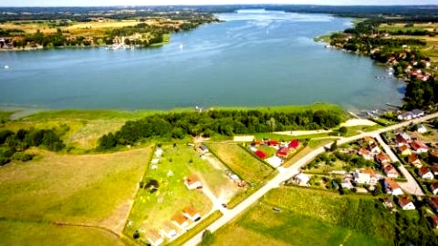 Domki nad jeziorem Tałty- prywatny pomost