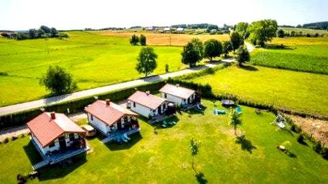 Domki nad jeziorem Tałty- prywatny pomost