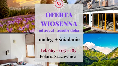 POLARIS H R & A |  pokoje z widokiem na Pieniny | taras 