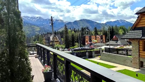 widok z balkonu