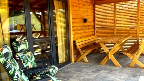 Domek letniskowy nad jeziorem, domek na wyłączność, sauna , balia