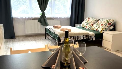 Przestronny apartament w centrum, blisko plaży 