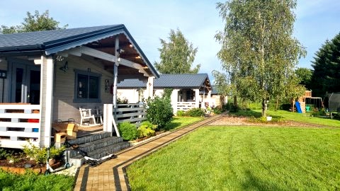 Domki Odludkowo blisko morza i Ogrodów Hortulus
