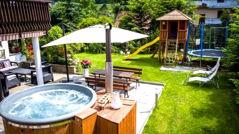 Willa u Baranów-sauna, jacuzzi, wyżywienie na miejscu