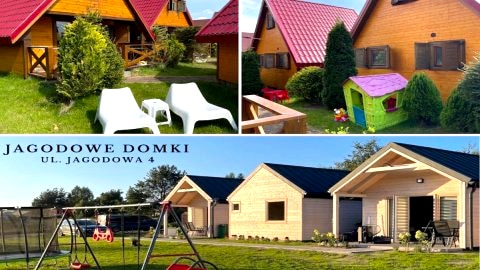 Ośrodek Żurawisko. Domki 5-osobowe w cichej okolicy. Grill, plac zabaw, rowery.
