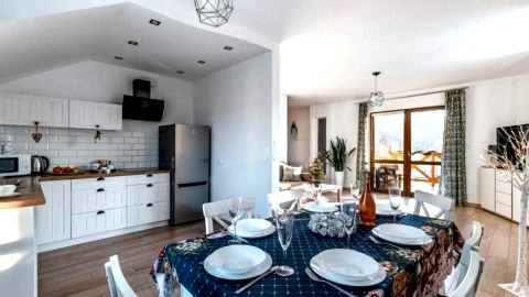 Apartamenty "Chcę Tu Zostać" w samym sercu Pienin w Szczawnicy.