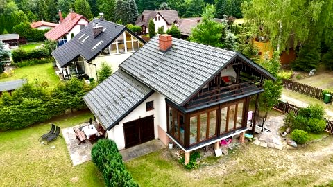   Domek w sercu Borów Tucholskich, w lesie, blisko jeziora na wyłączność
