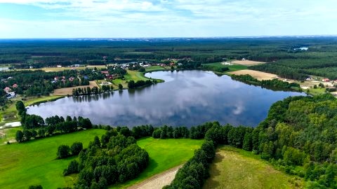   Domek w sercu Borów Tucholskich, w lesie, blisko jeziora na wyłączność
