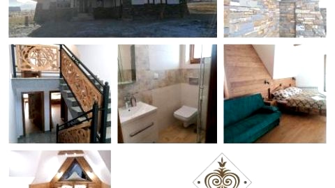 Nowoczesne pokoje, w góralskim stylu z pięknym widokiem na Tatry 