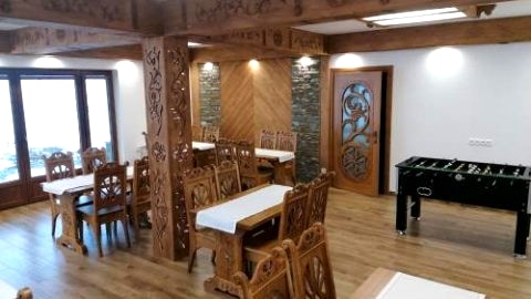 Nowoczesne pokoje, w góralskim stylu z pięknym widokiem na Tatry 