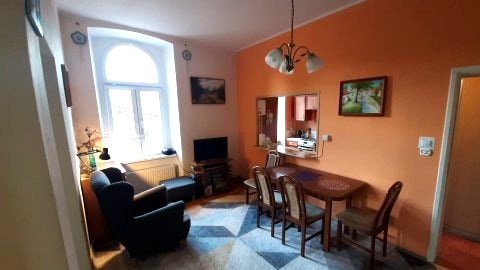 Pokój dzienny widok z sypialni nr 2