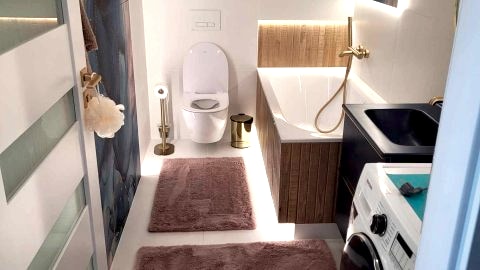 Apartament Cień Wiatru z wanną i widokiem na jezioro