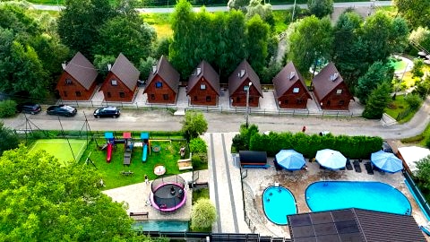 Ośrodek z lotu ptaka