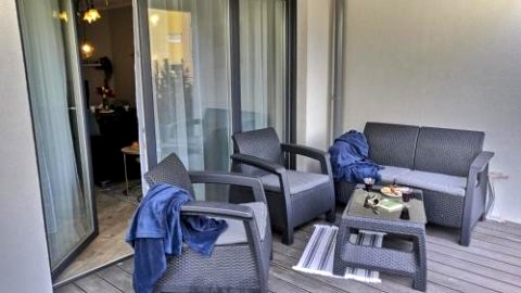 Sun Towers EXspanse apartament 3 pokoje z parkingiem i tarasem
