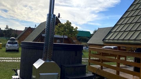 Domek z balią
